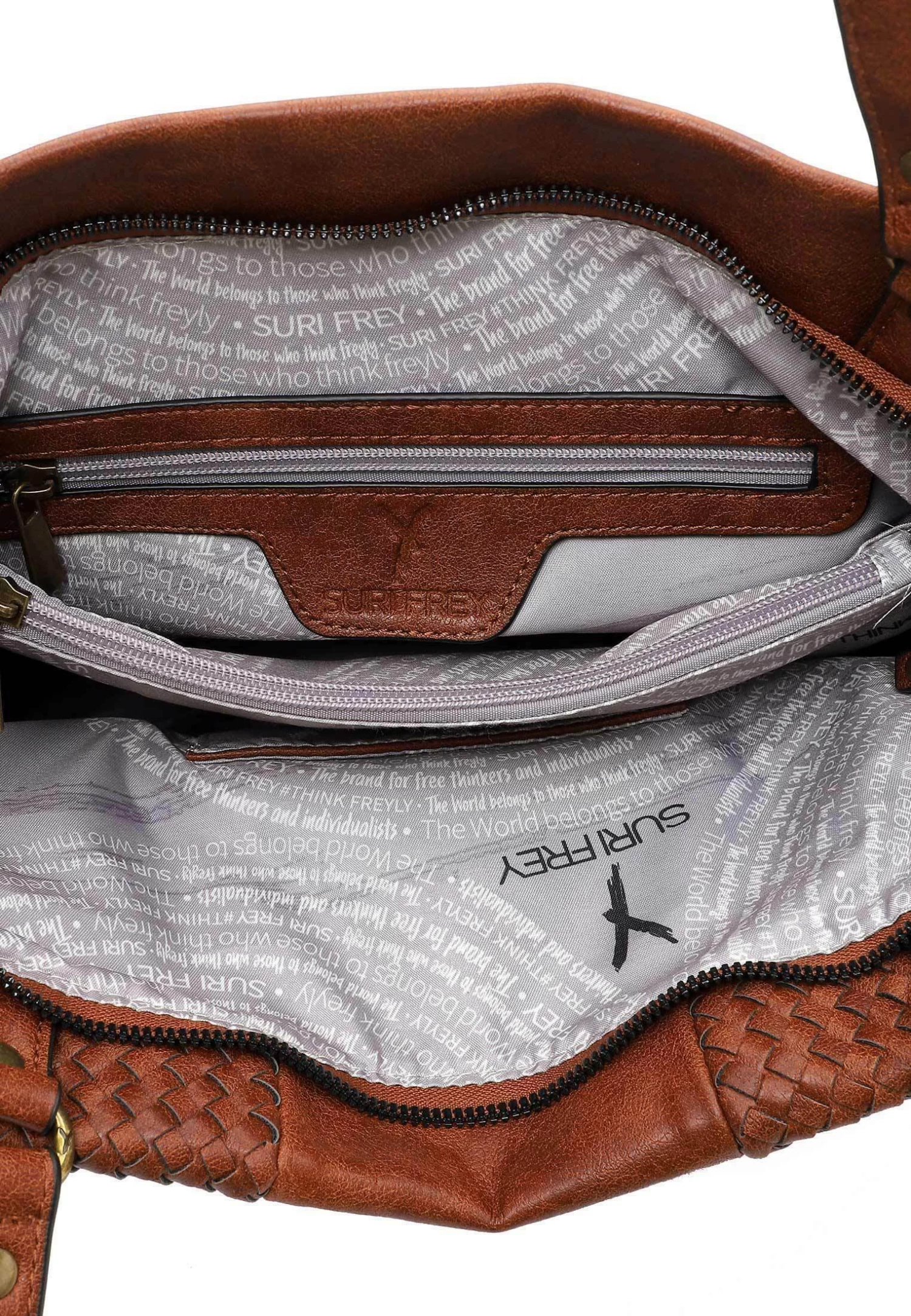 Suri Frey Bly - Shopper - Cognac 6 Suri Frey Bly - Shopper - Cognac - Afbeelding 6