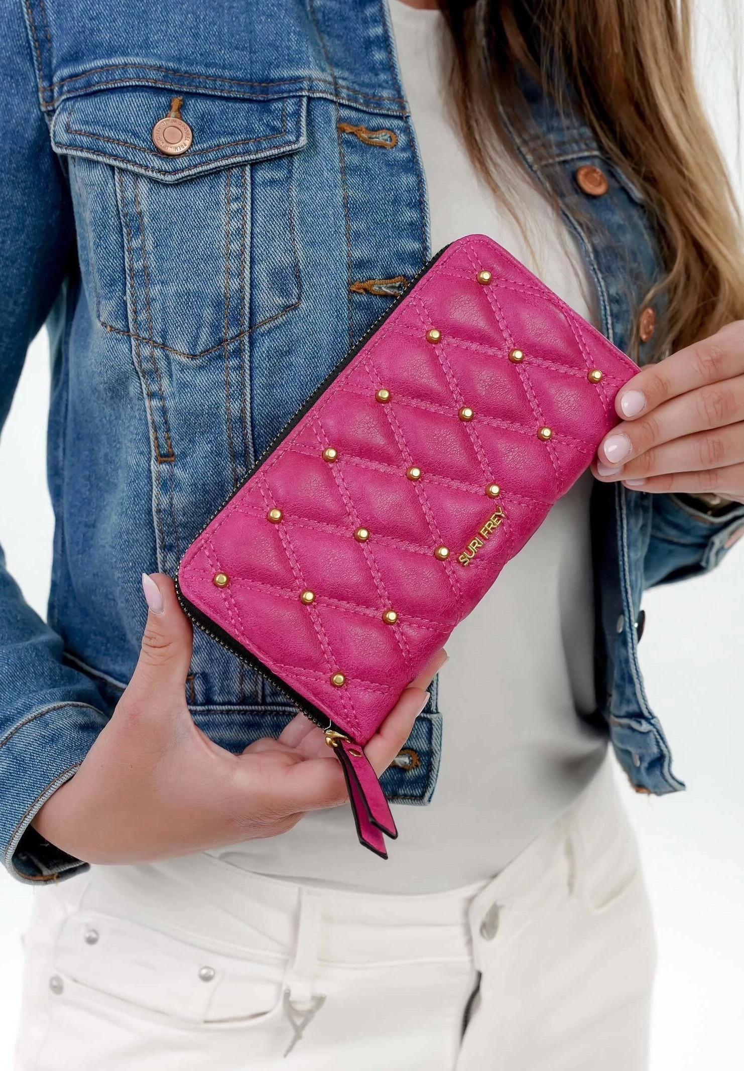 Suri Frey Corey 19 5 Cm - Portemonnee - Pink 3 Suri Frey Corey 19 5 Cm - Portemonnee - Pink - Afbeelding 3