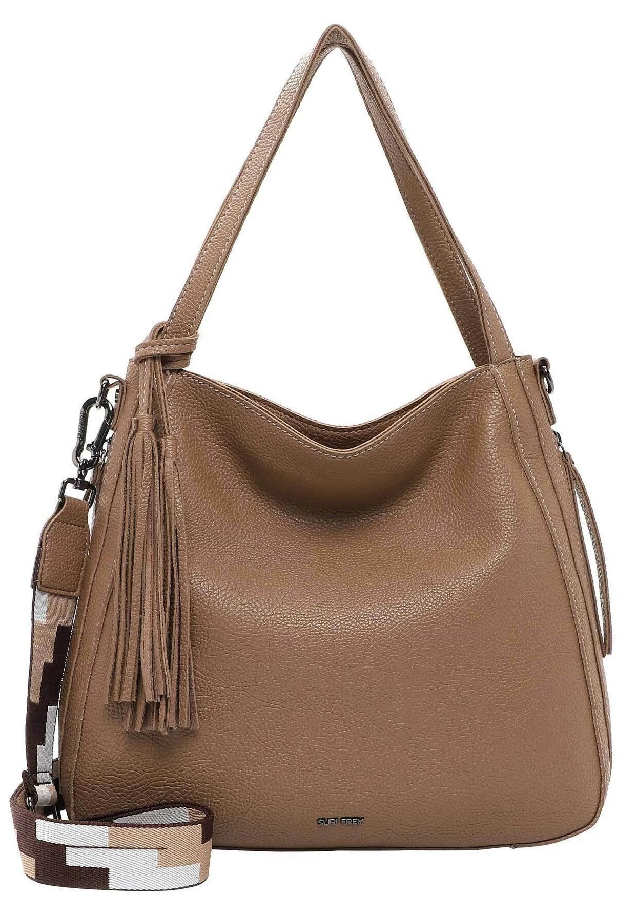 Suri Frey Kiky 34 Cm - Handtas - Darktaupe 1 Suri Frey Kiky 34 Cm - Handtas - Darktaupe