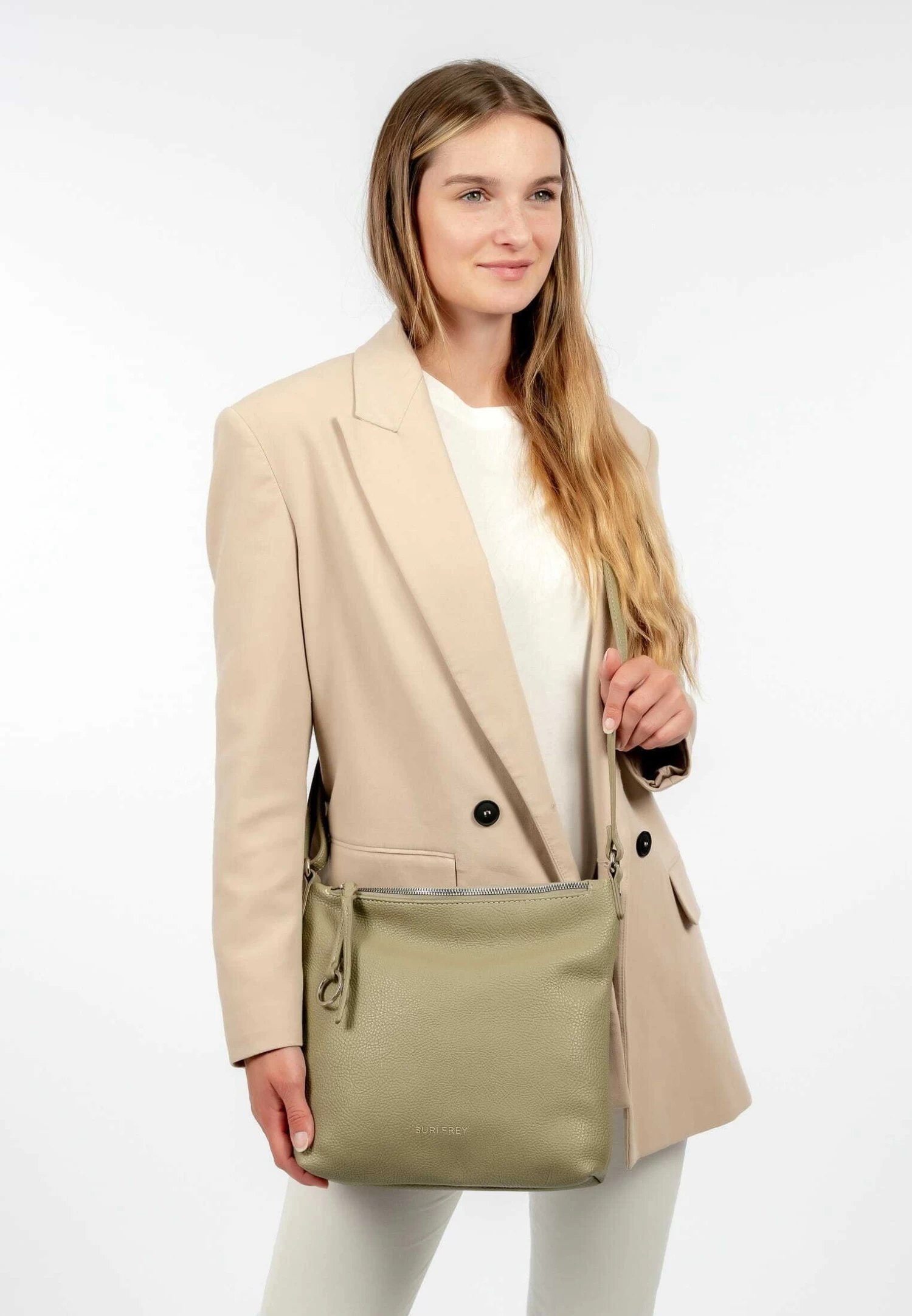 Suri Frey Debby - Schoudertas - Khaki 2 Suri Frey Debby - Schoudertas - Khaki - Afbeelding 2