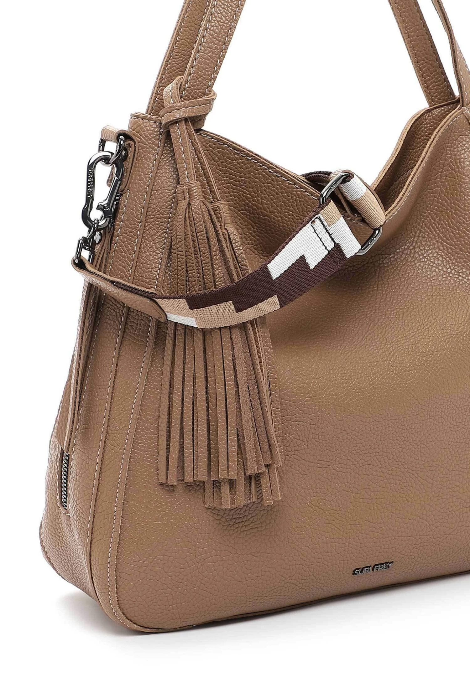 Suri Frey Kiky 34 Cm - Handtas - Darktaupe 4 Suri Frey Kiky 34 Cm - Handtas - Darktaupe - Afbeelding 4