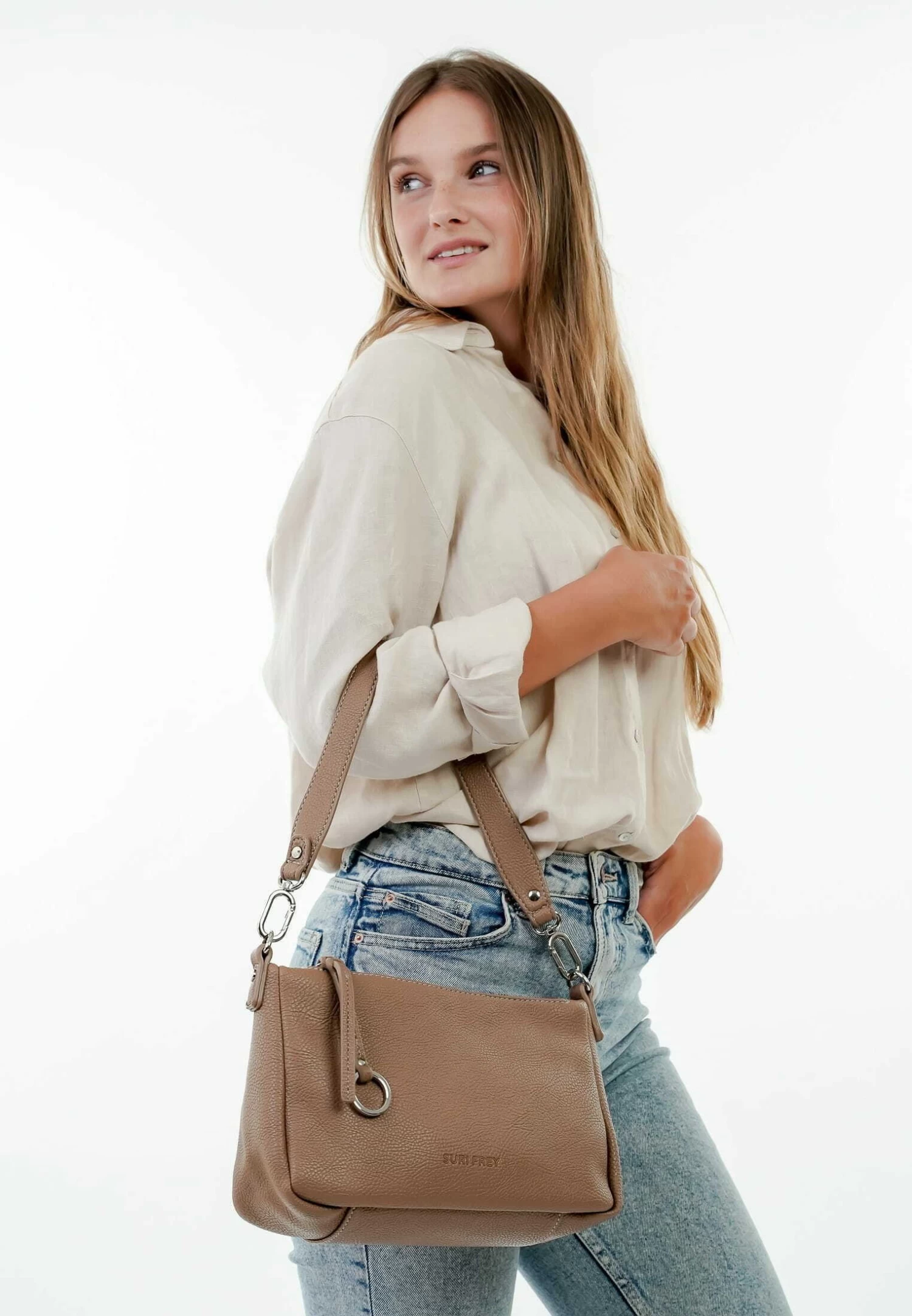Suri Frey Debby - Handtas - Darktaupe 2 Suri Frey Debby - Handtas - Darktaupe - Afbeelding 2