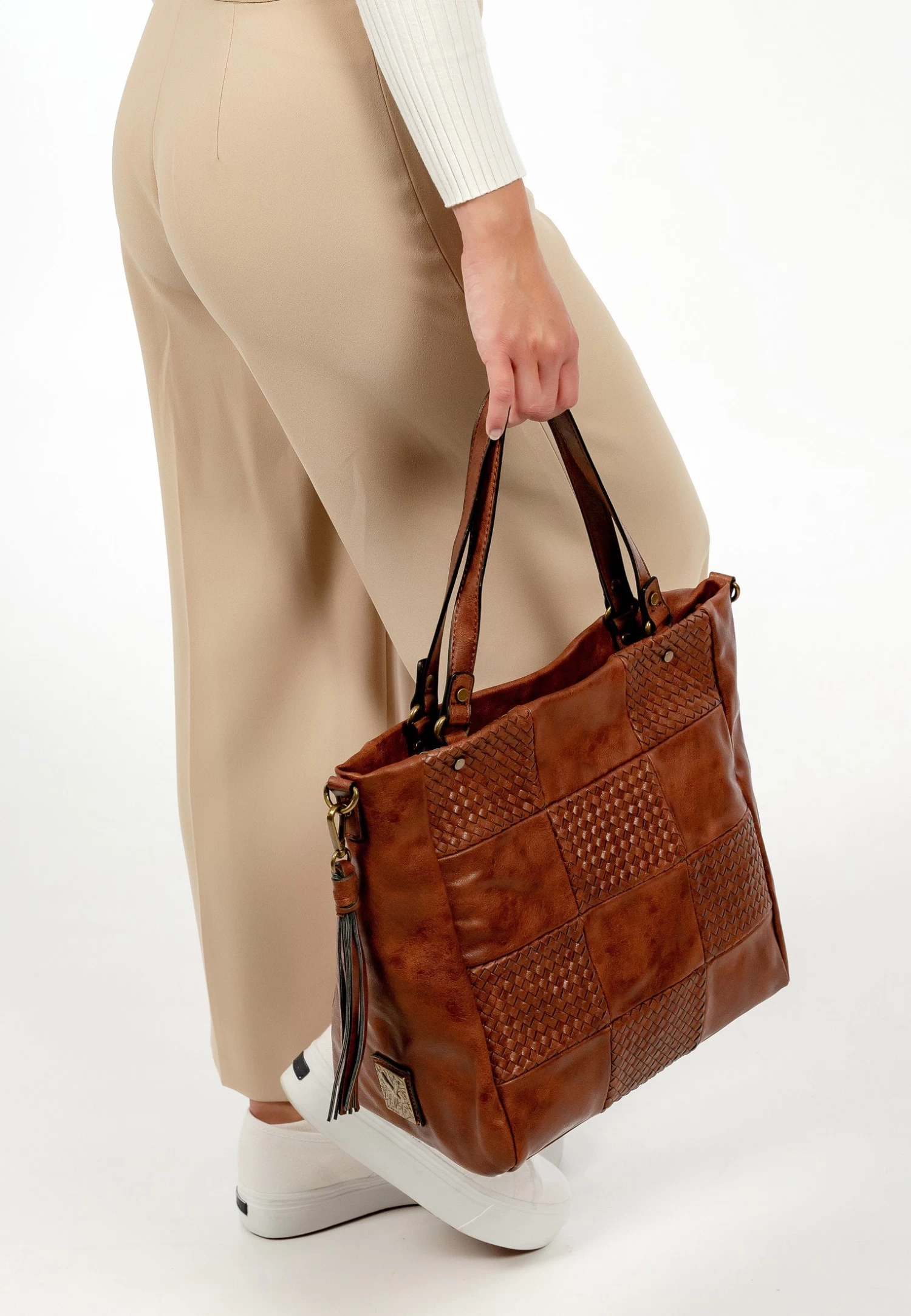 Suri Frey Bly - Shopper - Cognac 3 Suri Frey Bly - Shopper - Cognac - Afbeelding 3