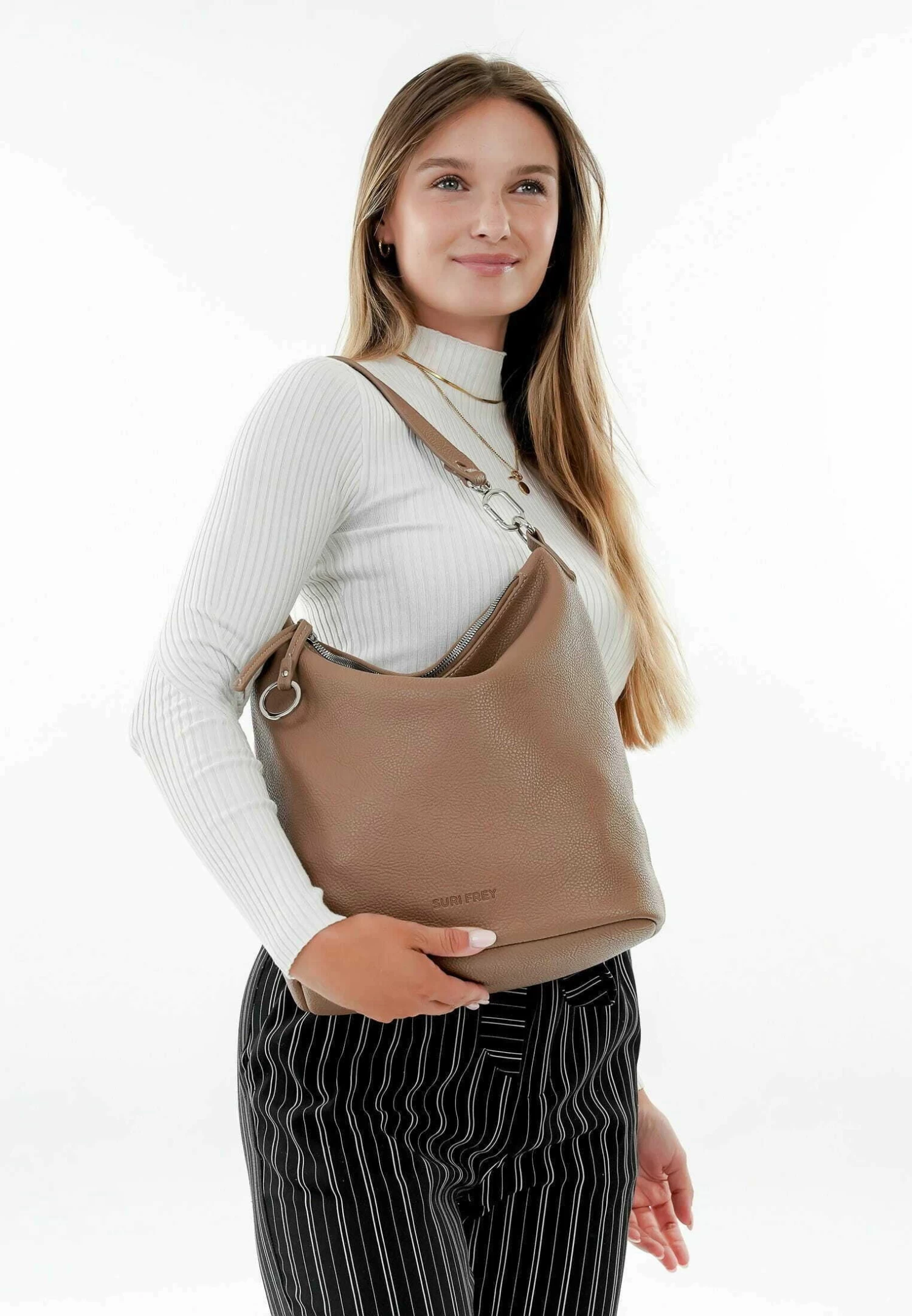 Suri Frey Debby - Shopper - Darktaupe 2 Suri Frey Debby - Shopper - Darktaupe - Afbeelding 2